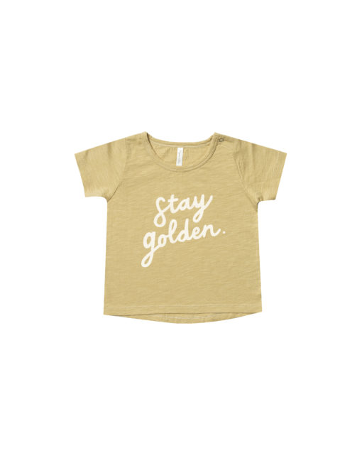 Rylee + Cru Basic Tee – Stay Golden