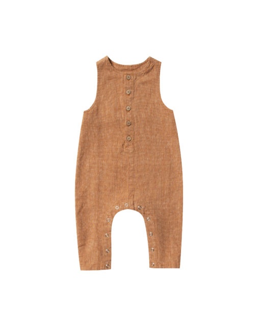 Rylee + Cru Button Jumpsuit