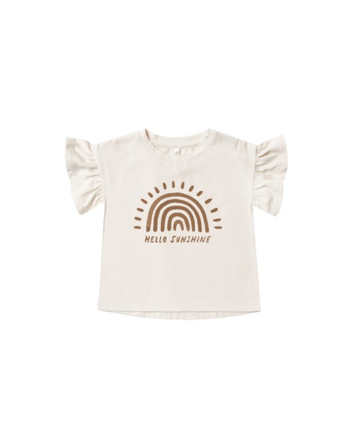 Rylee + Cru Rainbow Sun Flutter Tee