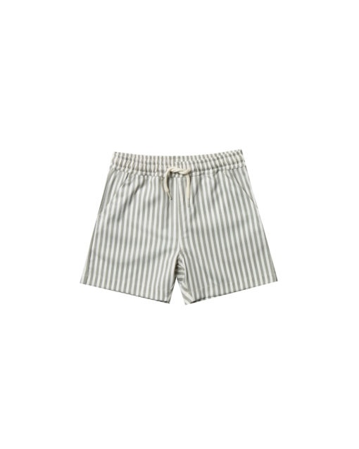 Rylee + Cru Stripe Boardshort – Olive