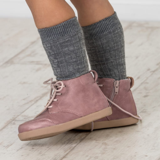 Pretty Brave Archie Boot – Dusky Pink