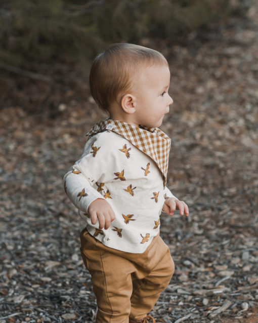 Rylee + Cru Longsleeve Songbirds Boxy Tee