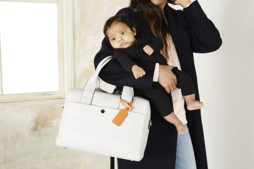 Jem + Bea -Leather Amber Bag – Exclusive to So Beau Baby – Grey