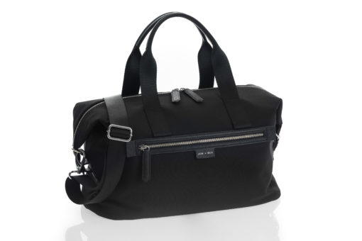 Jem + Bea – Sustainable Edie Eco Holdall Bag- Black