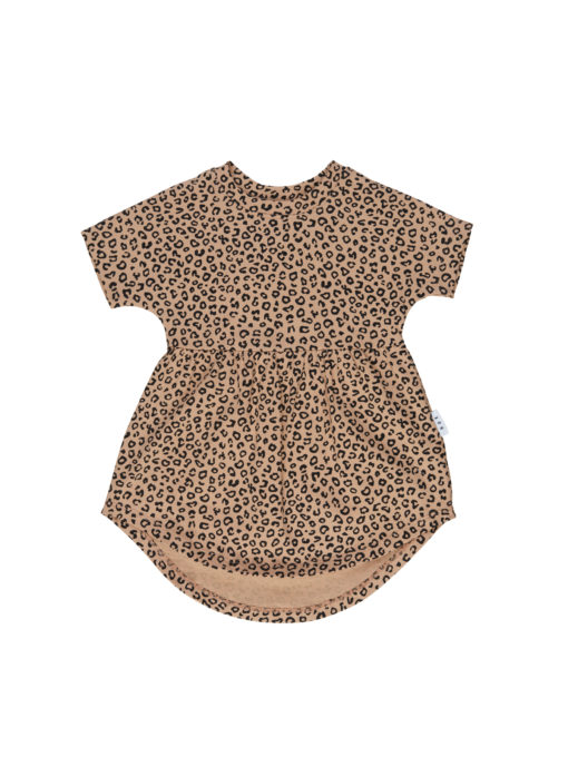 Huxbaby Animal Swirl Dress – Caramel