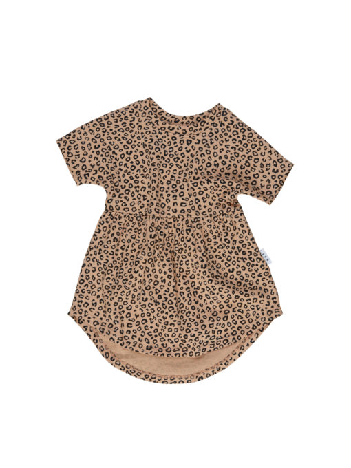 Huxbaby Animal Swirl Dress – Caramel