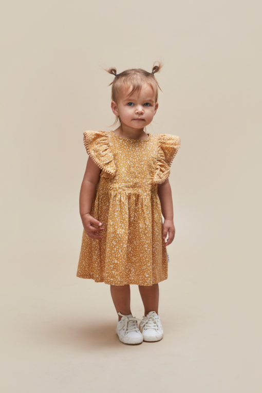Huxbaby Floral Ava Dress – Amber