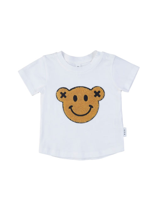 Huxbaby Smiley T-Shirt – White