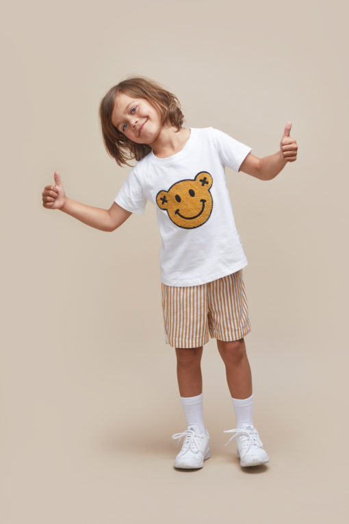 Huxbaby Smiley T-Shirt – White