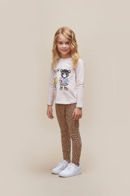 Huxbaby Animal Legging- Caramel