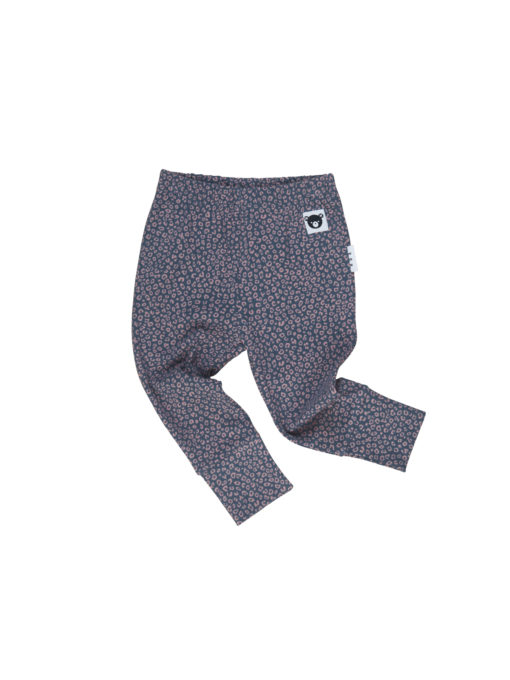 Huxbaby Ditzy Animal Legging- Dark Blue