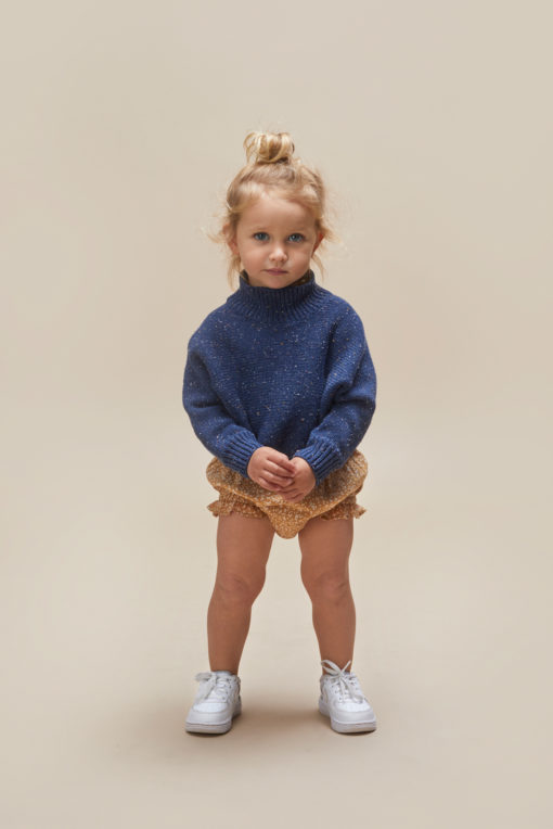 Huxbaby Sprinkles Knit Jumper – Dark Blue