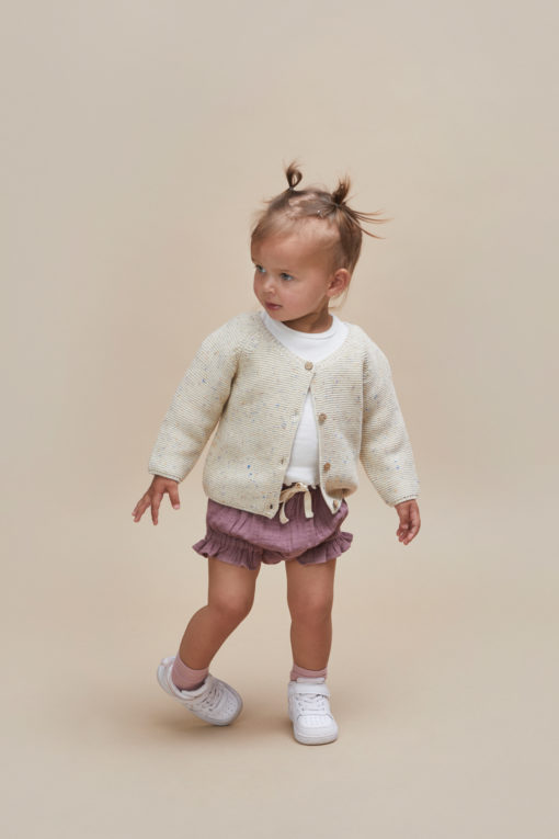 Huxbaby Sprinkles Cardi – Cream