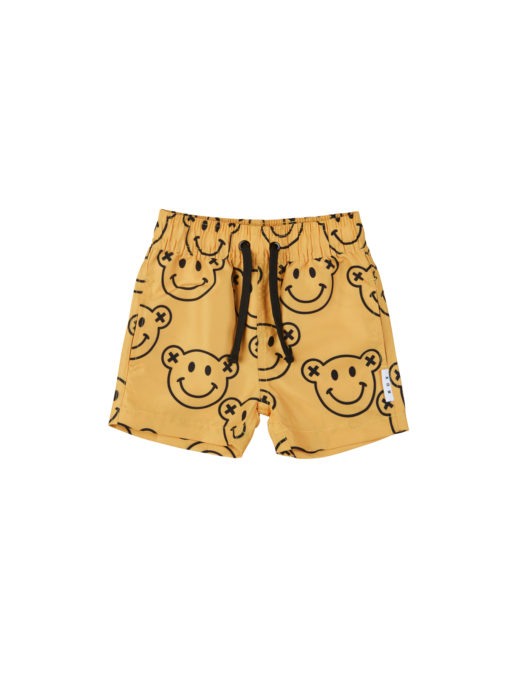 Huxbaby Smiley Swim Short- Saffron