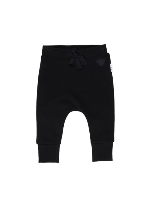 Huxbaby Drop Crotch Pant – Black