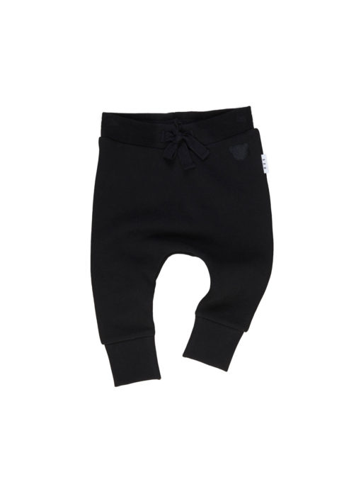 Huxbaby Drop Crotch Pant – Black