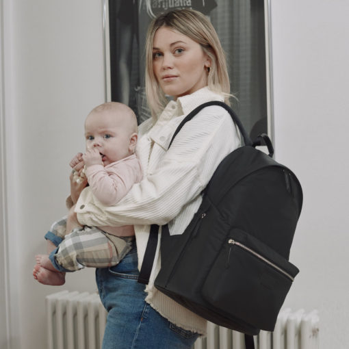 Jem + Bea – Jamie Eco Backpack- Black