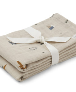 Liewood Lewis Muslin Cloth 2 pack- Arctic Mix