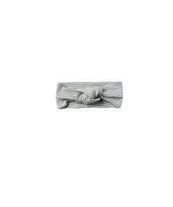 Quincy Mae Baby Turban – Eucalyptus Stripe