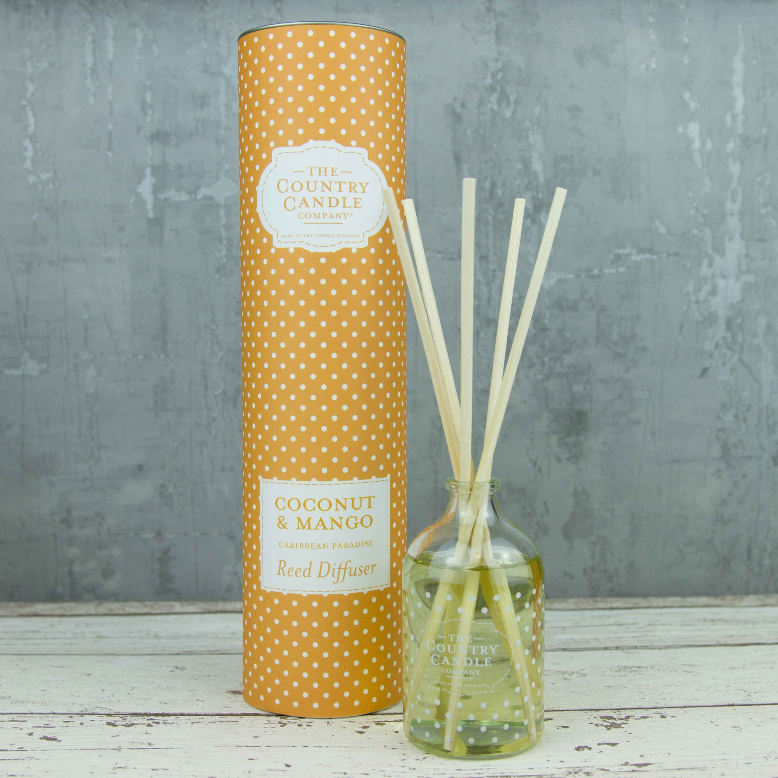 The Country Candle Company – Reed Diffuser – Coconut & Mango