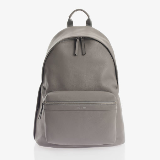 Jem + Bea – Jamie Leather Backpack- Grey