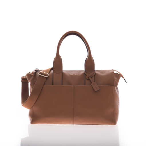 Jem + Bea -Leather Jemima Bag – Exclusive to So Beau Baby – Tan