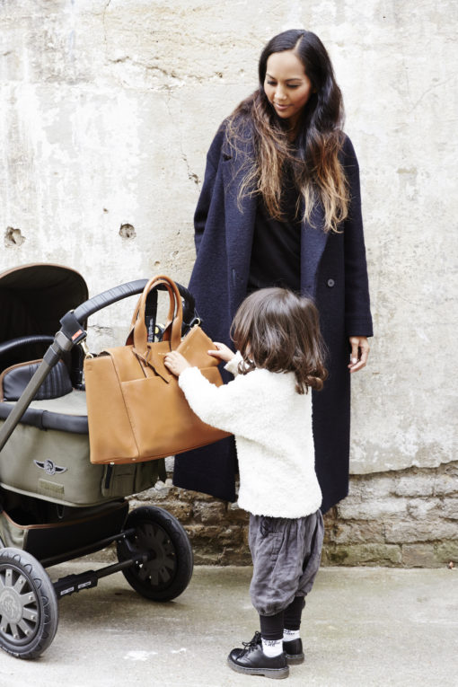 Jem + Bea -Leather Jemima Bag – Exclusive to So Beau Baby – Tan