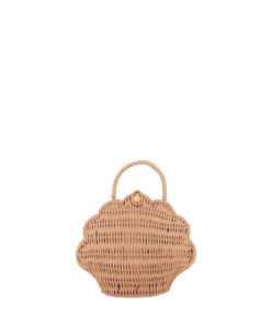 Olli Ella Kids Shell Purse- Rose