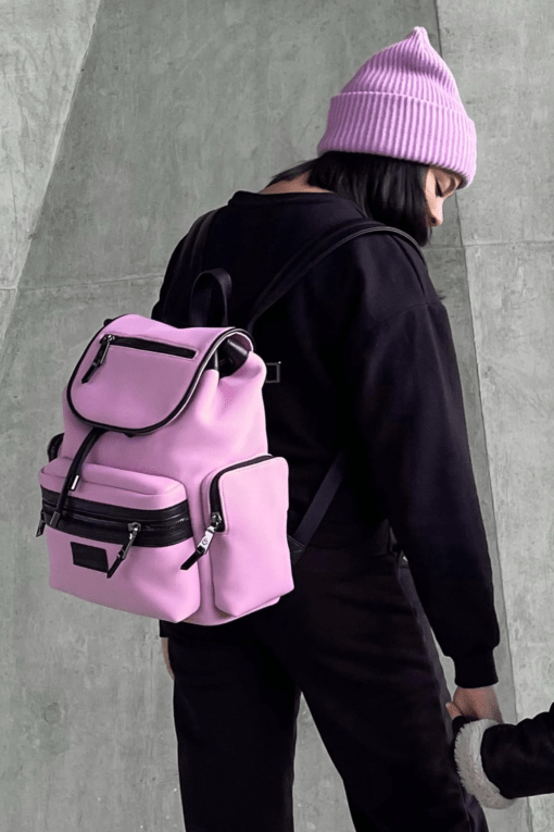 Tiba + Marl – Kaspar Knapsack – Scuba – Pale Pink