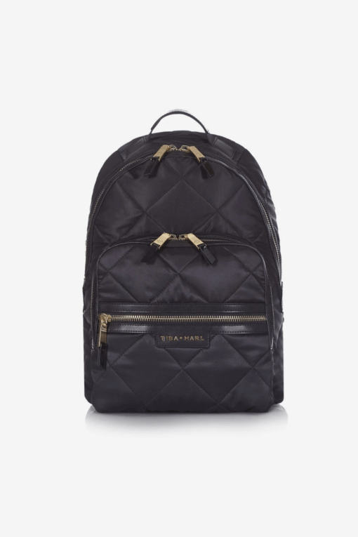 Tiba + Marl – Elwood Backpack – Quilted – Black