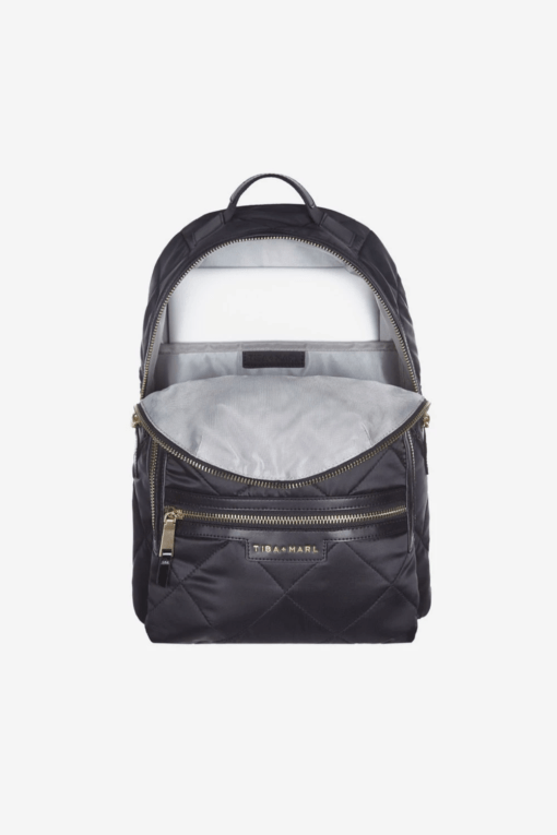 Tiba + Marl – Elwood Backpack – Quilted – Black