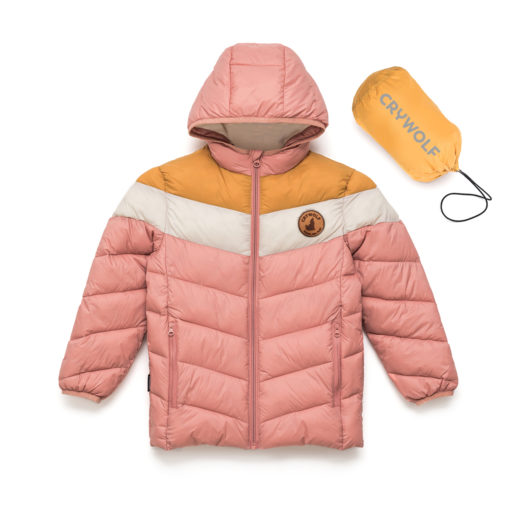 Crywolf Eco Puffer – Dusty Rose