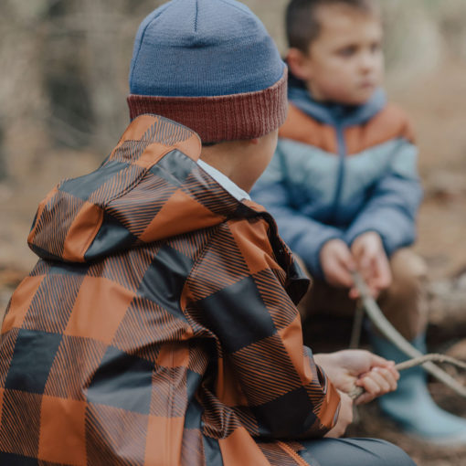 Crywolf Play Jacket – Rust Plaid