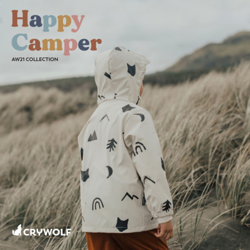 Crywolf Play Jacket – Happy Camper Sand/Black