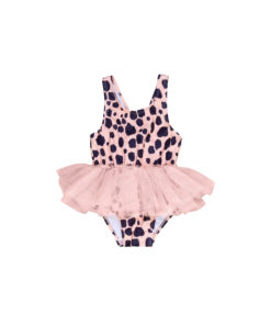 Huxbaby Ocelot Ballet Swimwear – Bright Rose