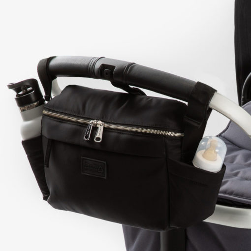 Jem + Bea – Eco Stroller Organiser – Black – Exclusive to So Beau Baby