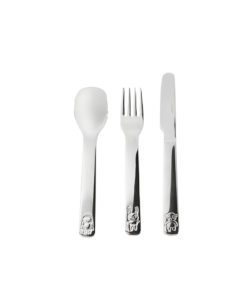 OYOY- We Love Animals Fork, Knife & Spoon Cutlery Set