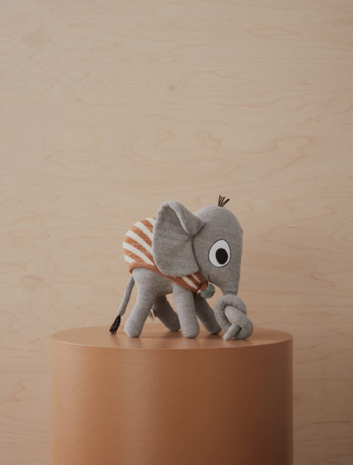 OYOY- Knitted Henry Elephant – Grey