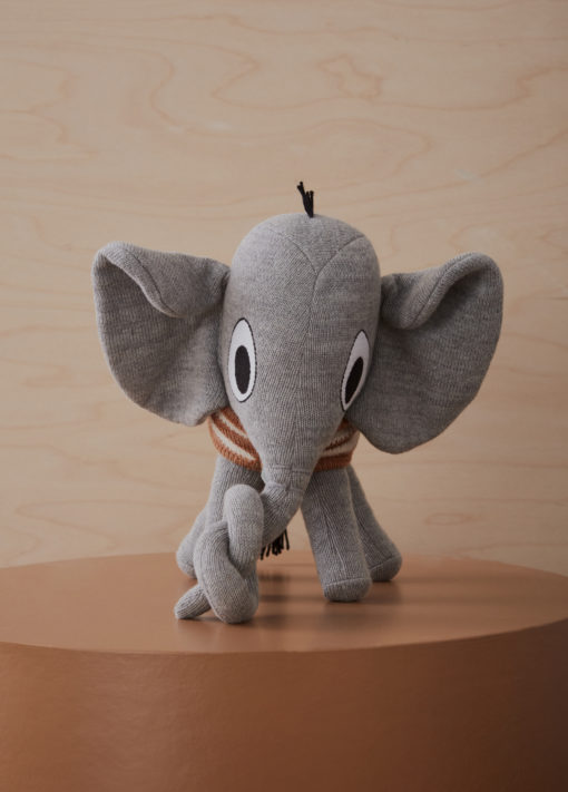 OYOY- Knitted Henry Elephant – Grey