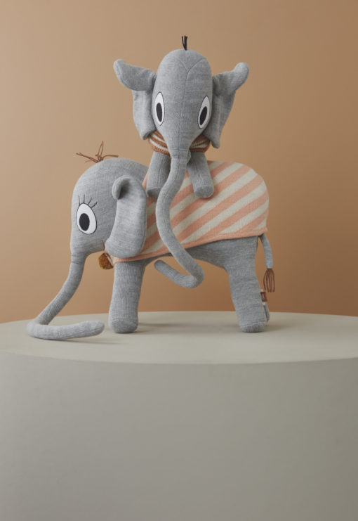 OYOY- Knitted Henry Elephant – Grey