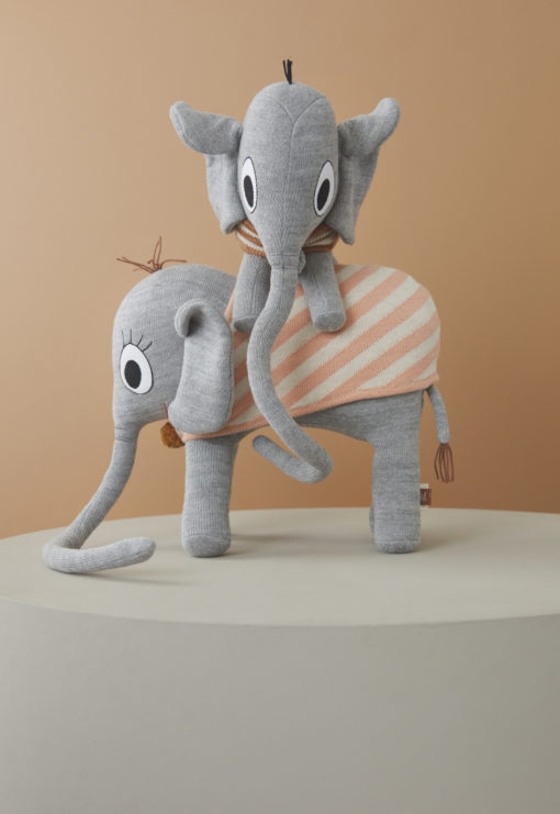 OYOY- Knitted Henry Elephant – Grey