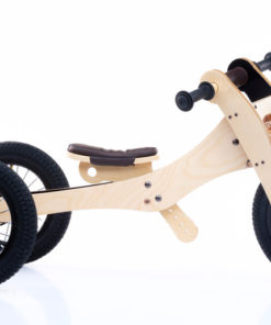 Trybike 4 in 1 Wooden Bike – Brown Saddle Seat  Cover and Chin Protector