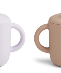 Liewood Neil Training Cups – 2 Pack Light Lavender/Rose Mix