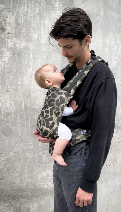 Tiba + Marl -Isara  Ergonomic  Baby Carrier- Camo Print