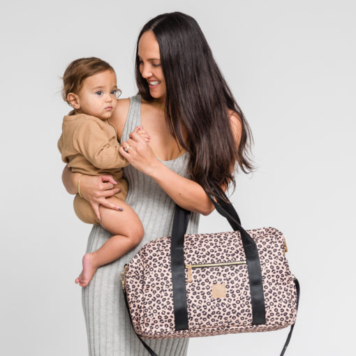 PRETTY BRAVE –  Stella Baby Bag- Leopard