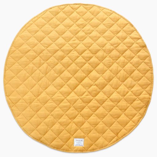 Warren Hill Linen Quilted Play Mat – Sunflower