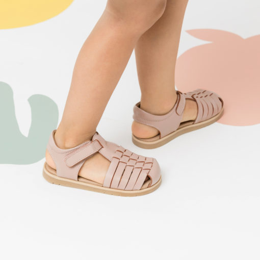 Pretty Brave Child Sandal – Frankie – Blush