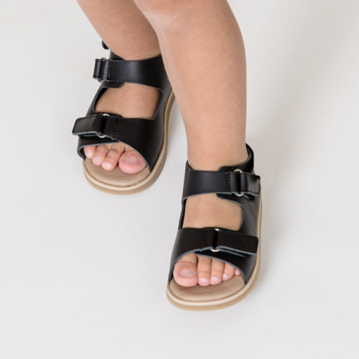 Pretty Brave Child Sandal – Wilder – Black