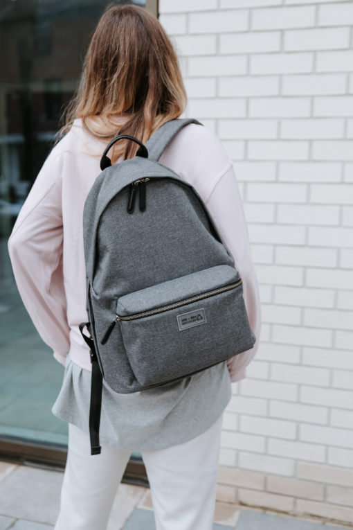 Jem + Bea – Jamie Eco Backpack- Grey