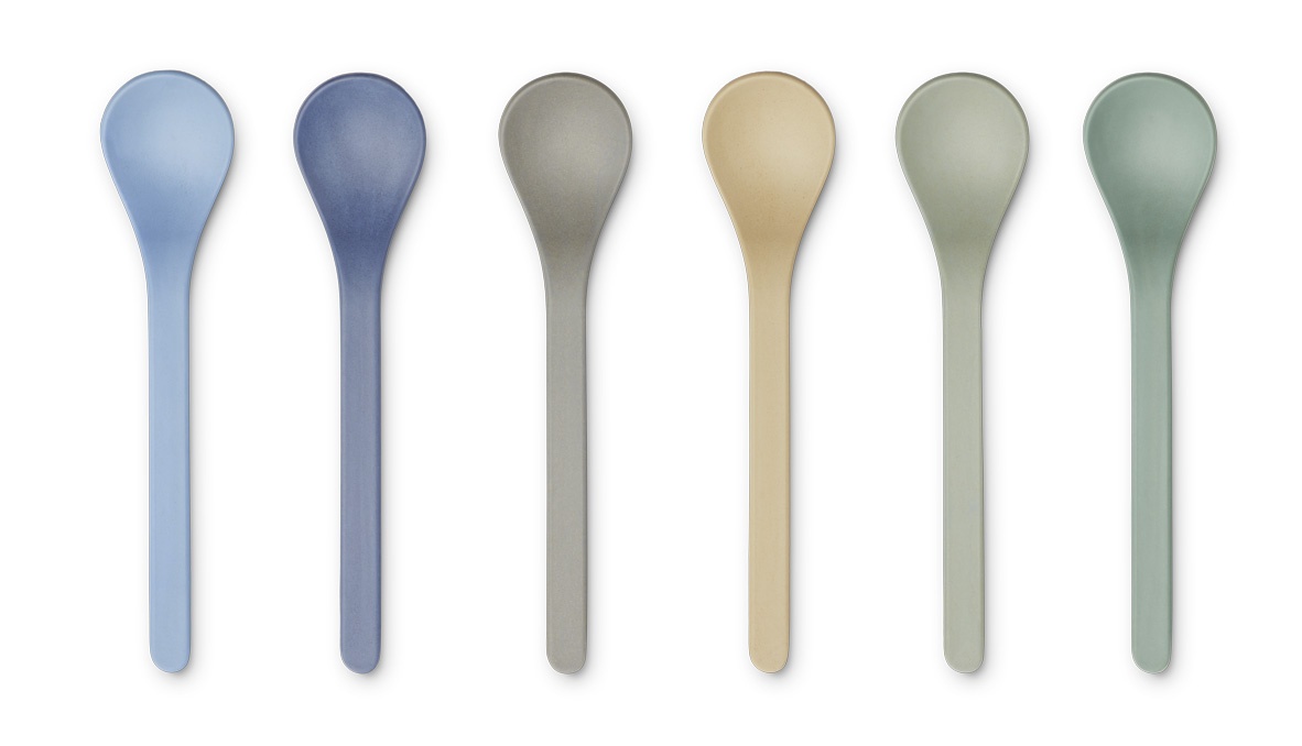 Liewood ERIN SPOON 6 PACK PEPPERMINT MULTI MIX